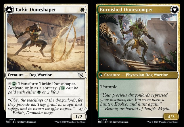 Tarkir Duneshaper // Burnished Dunestomper