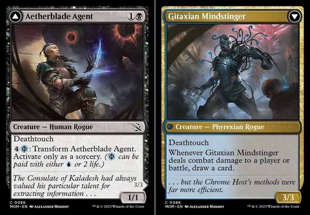 Aetherblade Agent // Gitaxian Mindstinger