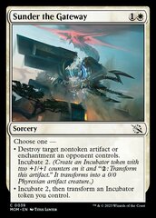 Sunder the Gateway - Foil