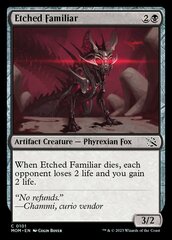 Etched Familiar - Foil