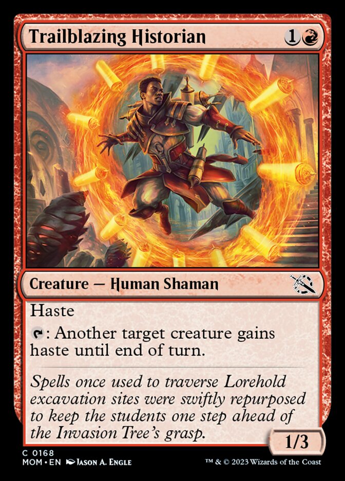 Trailblazing Historian - Foil