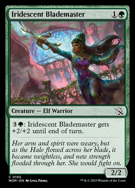 Iridescent Blademaster - Foil