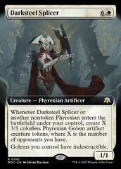 Darksteel Splicer - Extended Art