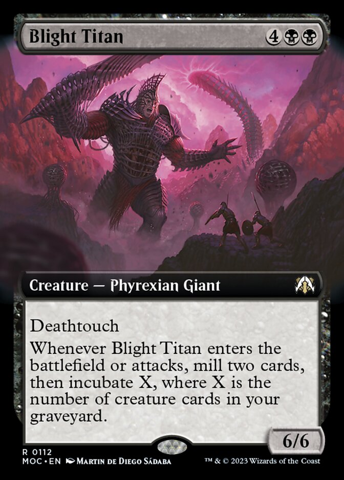 Blight Titan - Extended Art