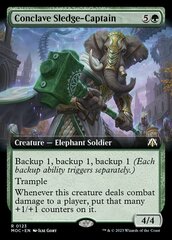 Conclave Sledge-Captain - Extended Art