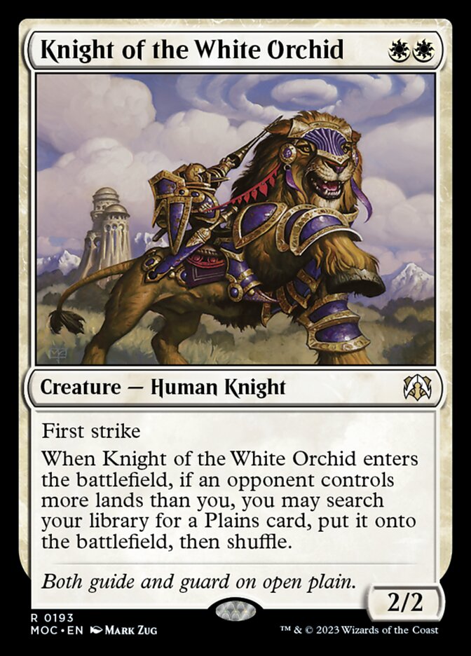 Knight of the White Orchid Knight of the White Orchid
