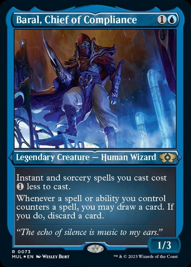 Baral, Chief of Compliance - Foil Etched