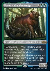 Keruga, the Macrosage - Foil Etched