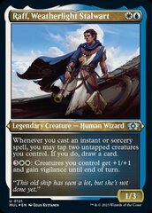 Raff, Weatherlight Stalwart - Foil Etched