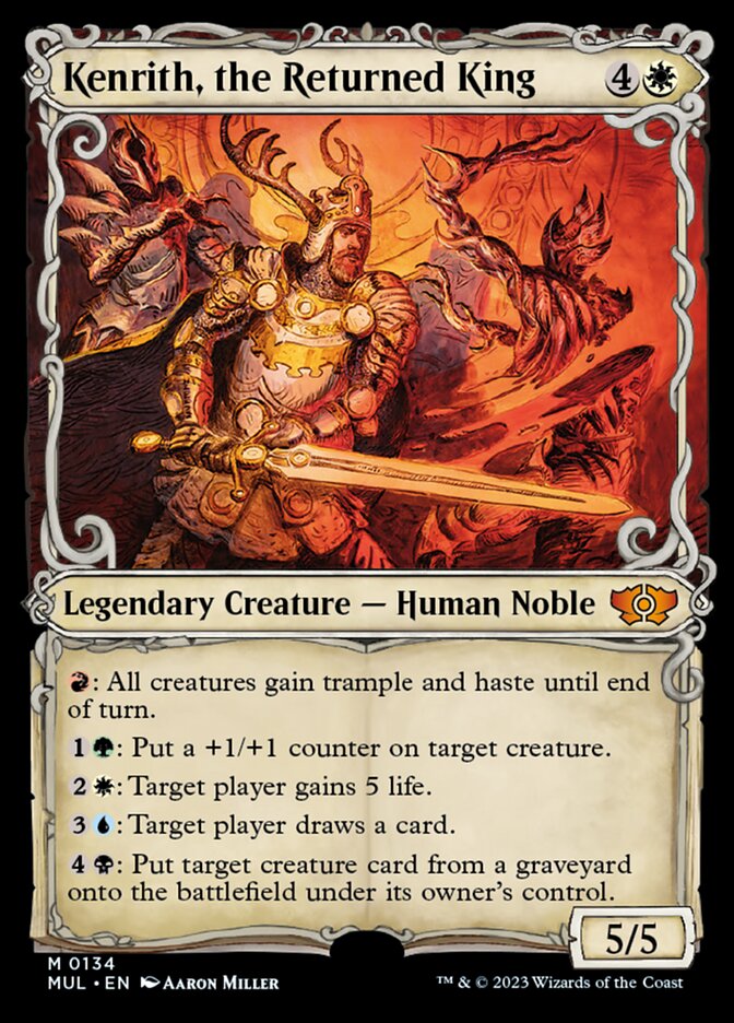 Kenrith, the Returned King - Halo Foil