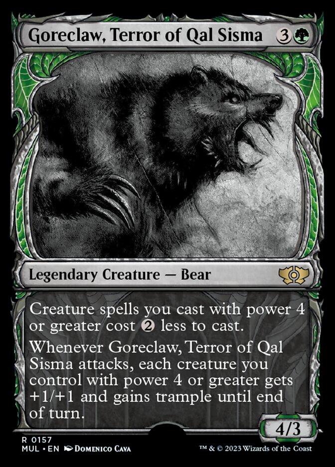 terror mtg card alter  Weasyl so you dont lose it and can come back anytime after! Goreclaw, Terror of Qal Sisma