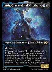 Atris, Oracle of Half-Truths (Halo Foil) - Foil