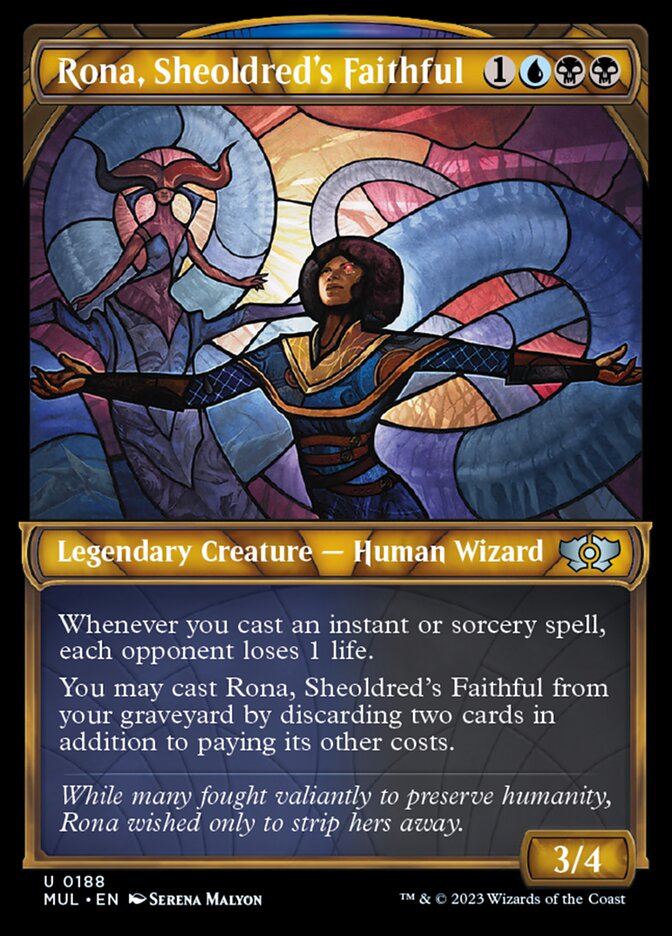 Rona, Sheoldreds Faithful - Halo Foil