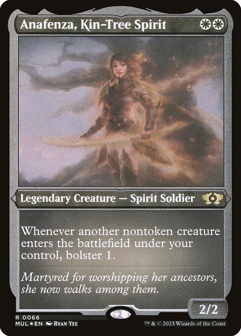 Anafenza, Kin-Tree Spirit - Foil Etched