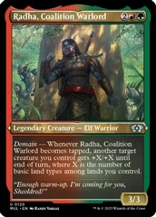 Radha, Coalition Warlord - Foil Etched