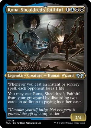 Rona, Sheoldreds Faithful - Foil Etched