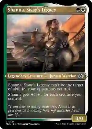 Shanna, Sisays Legacy - Foil Etched