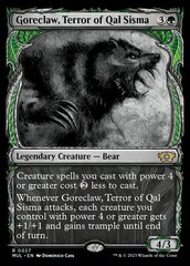 Goreclaw, Terror of Qal Sisma (0027) (Showcase) - Foil