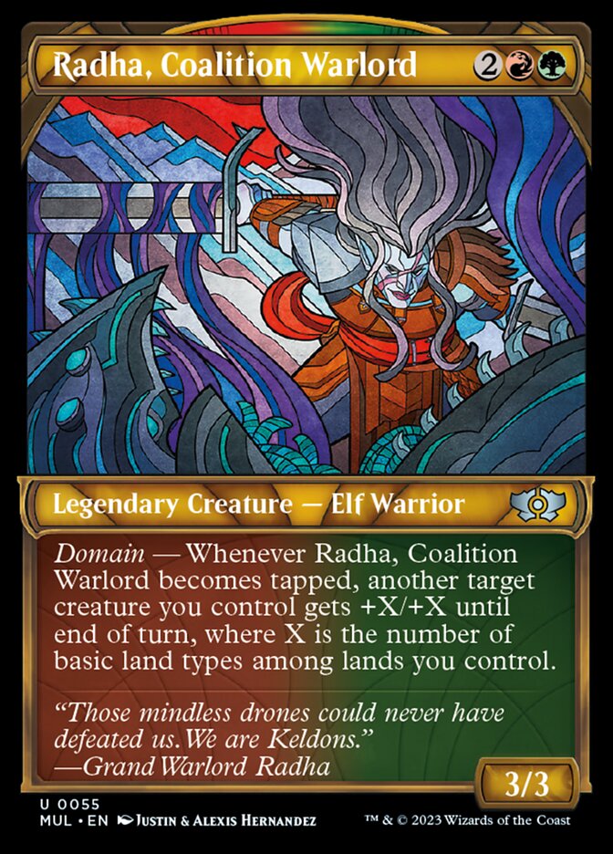 Radha, Coalition Warlord - Foil