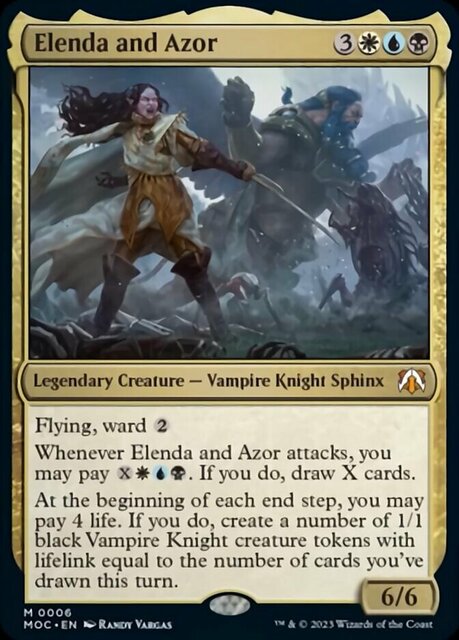 Elenda and Azor - Foil