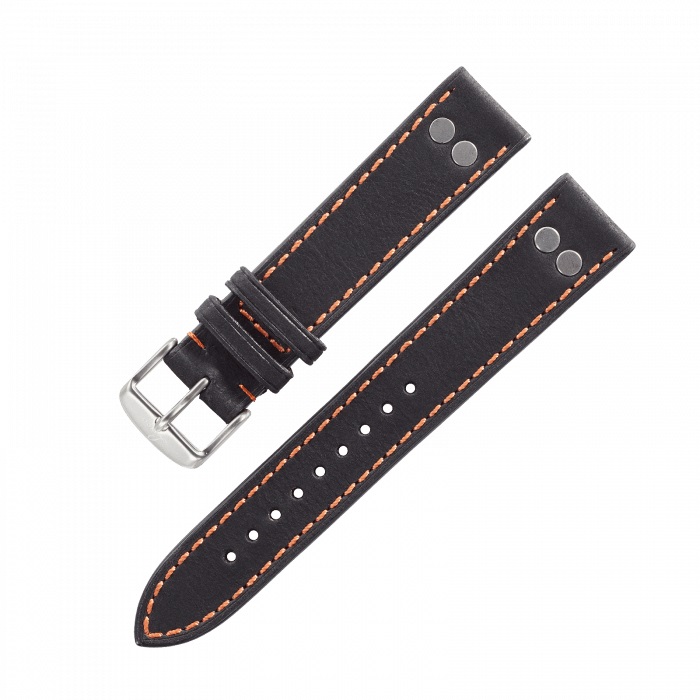 Laco Watch Straps Pilot Strap Black - 401989.XL