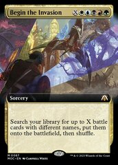 Begin the Invasion (Extended Art) - Foil