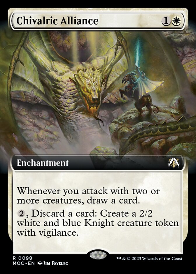 Chivalric Alliance - Foil - Extended Art