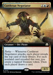 Cutthroat Negotiator - Foil - Extended Art