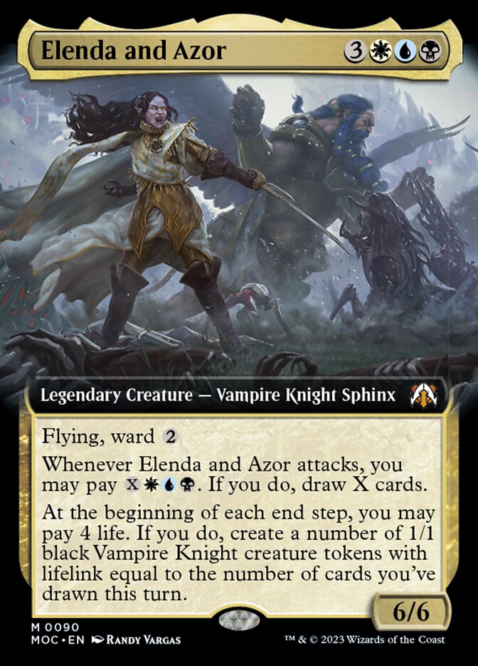 Elenda and Azor - Extended Art