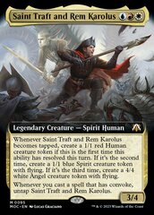 Saint Traft and Rem Karolus (Extended Art) - Foil