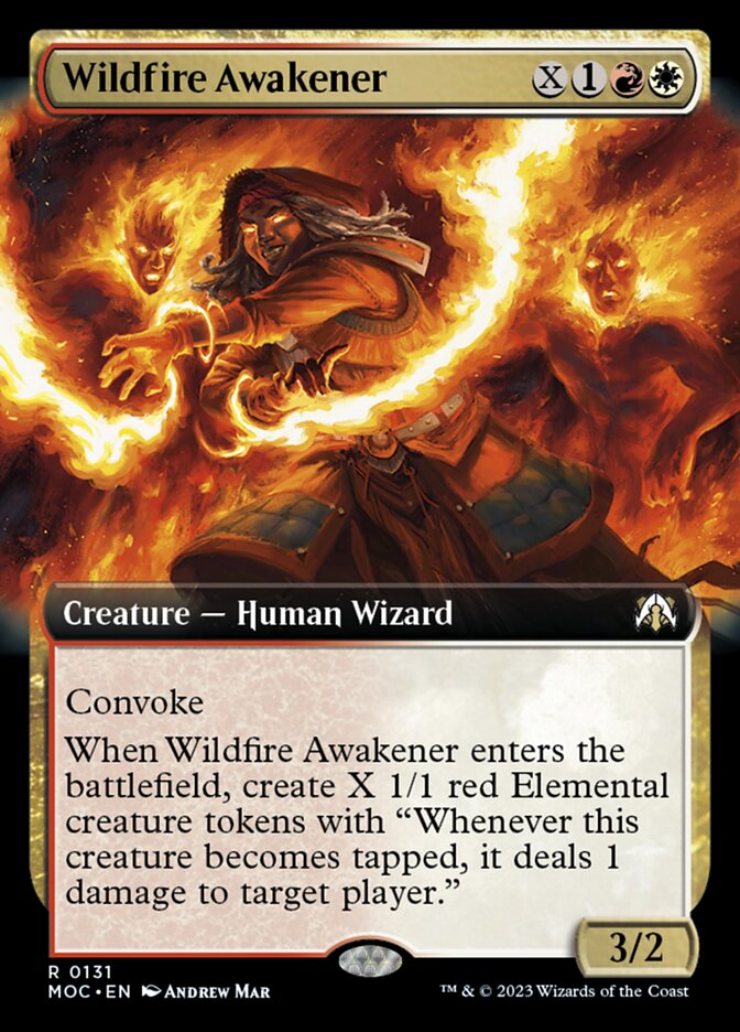 Wildfire Awakener - Foil - Extended Art