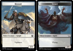 Knight (7) // Spirit (14) Double-sided Token