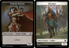 Vampire Knight // Soldier Double-sided Token