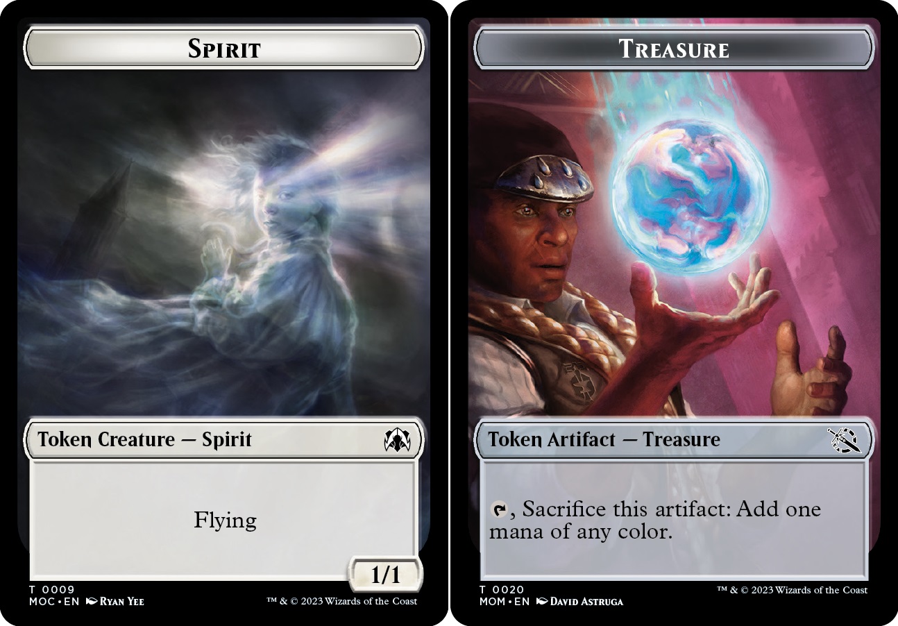 Spirit (09) // Treasure Double-sided Token