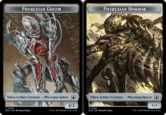 Phyrexian Golem // Phyrexian Horror Double-sided Token