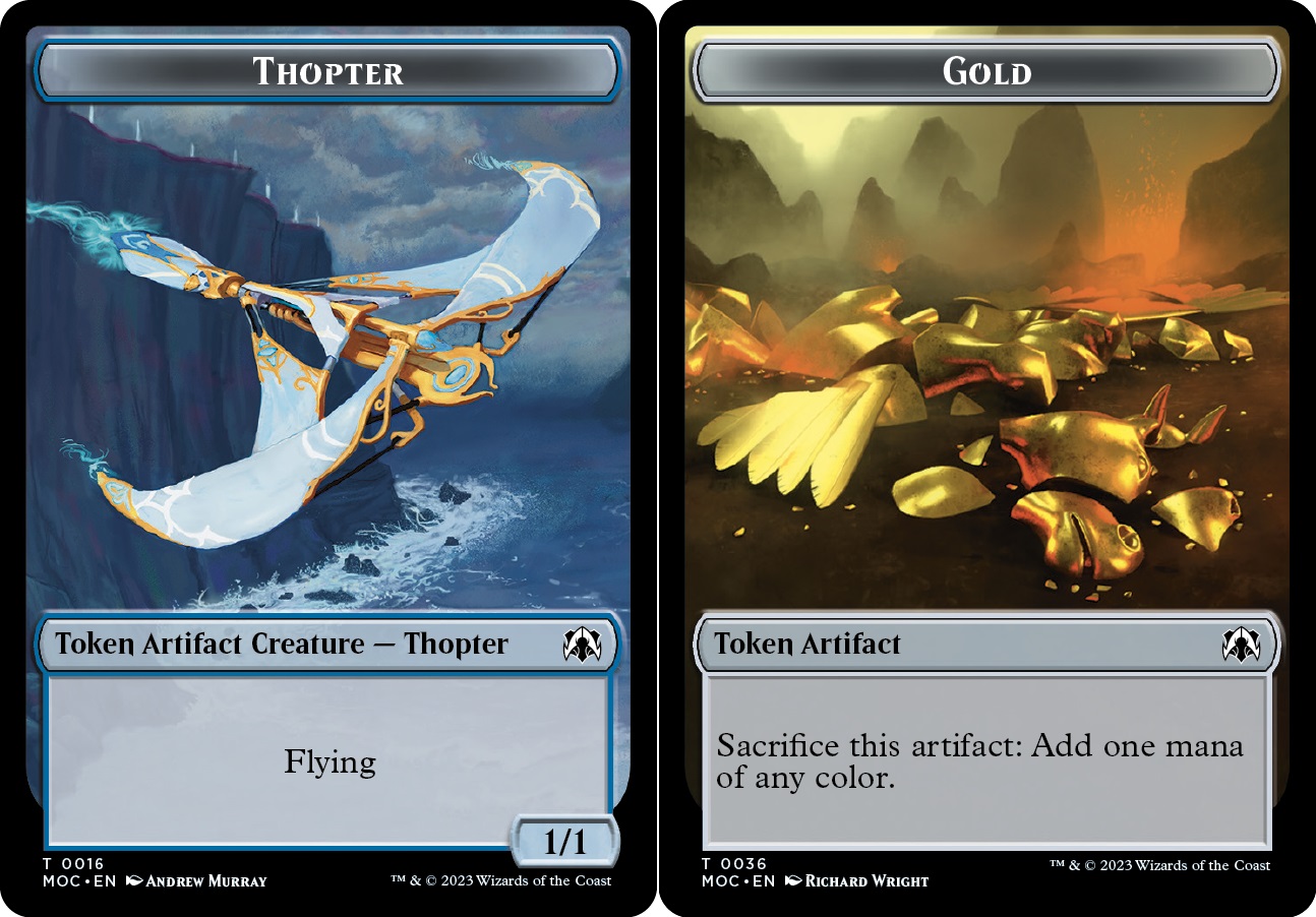 Token - Gold // Thopter