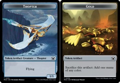 Thopter // Gold Double-sided Token