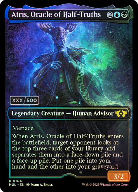 Atris, Oracle of Half-Truths - Foil - Serialized