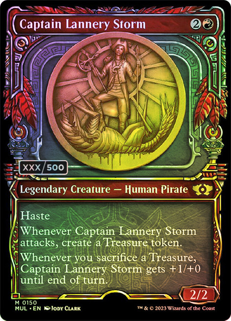 Captain Lannery Storm - Foil - Serialized