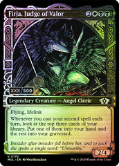 Firja, Judge of Valor - Serialized - Foil