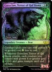 Goreclaw, Terror of Qal Sisma - Foil - Serialized