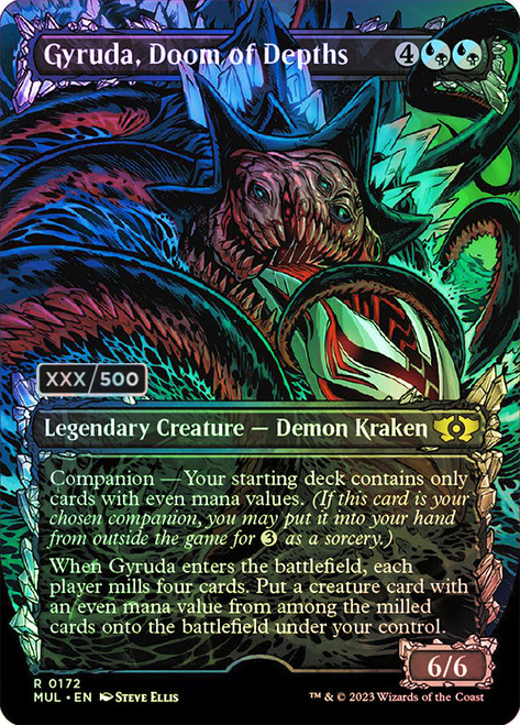 Gyruda, Doom of Depths - Foil - Serialized Gyruda, Doom of Depths - Foil - Serialized