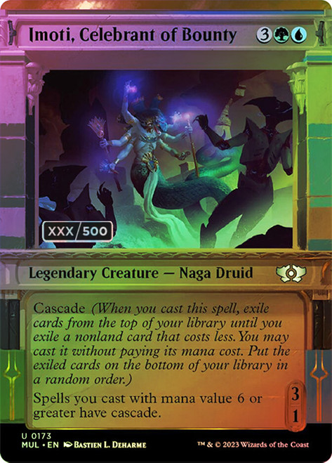 Imoti, Celebrant of Bounty - Foil - Serialized Imoti, Celebrant of Bounty - Foil - Serialized