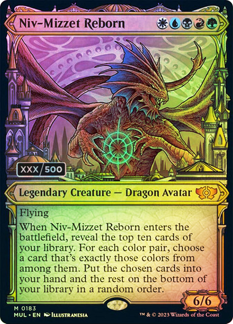 Niv-Mizzet Reborn - Foil - Serialized