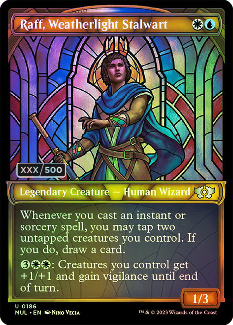 Raff, Weatherlight Stalwart - Foil - Serialized