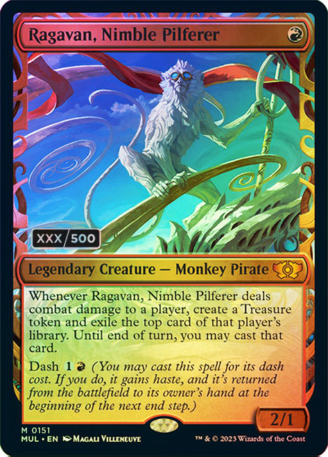 Ragavan, Nimble Pilferer - Foil - Serialized