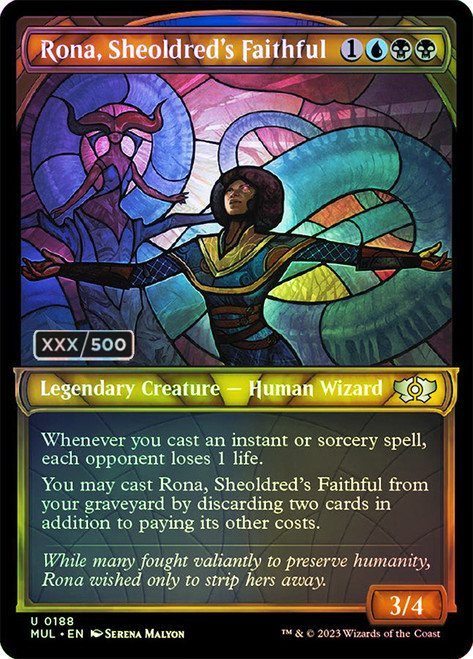 Rona, Sheoldreds Faithful - Foil - Serialized