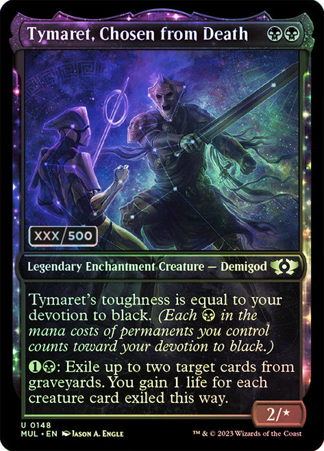 Tymaret, Chosen from Death - Foil - Serialized