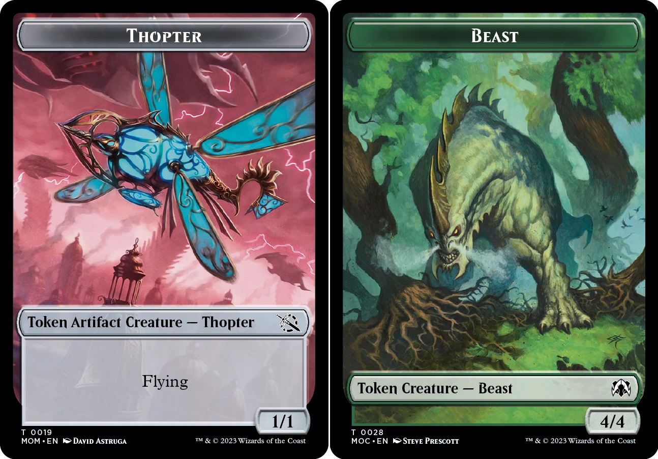 Thopter (019) // Beast Double-sided Token