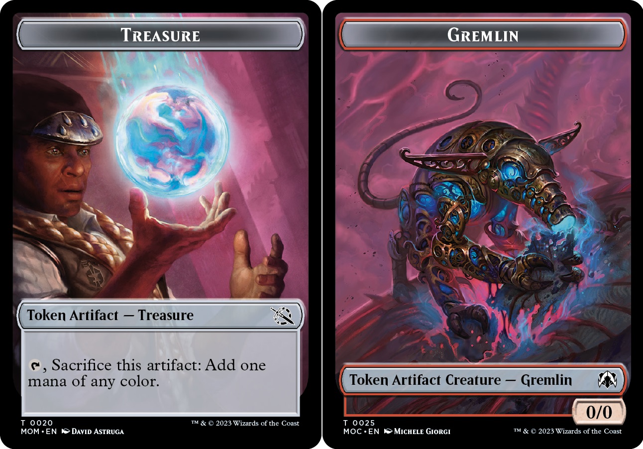 Treasure (020) // Gremlin Double-sided Token